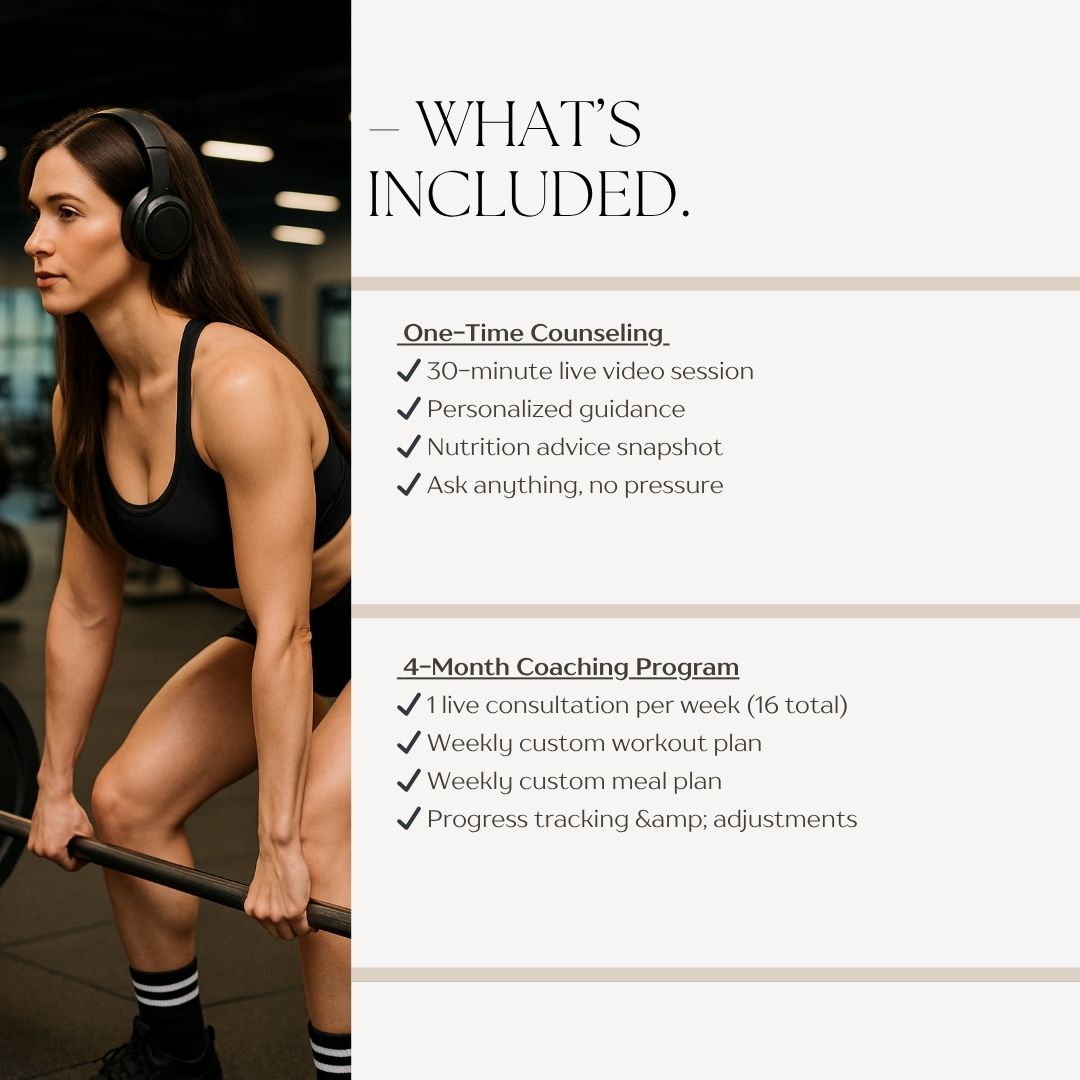 Elevé by Dailis – 1:1 Fitness & Nutrition Coaching