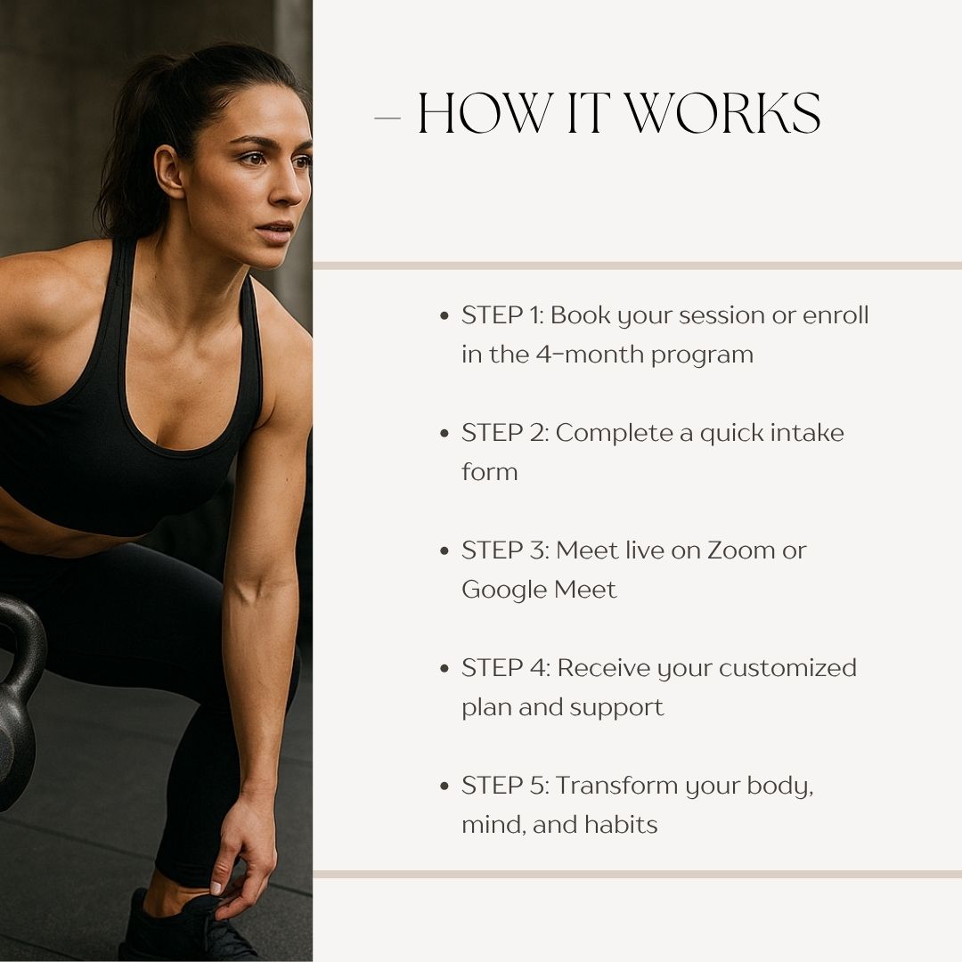 Elevé by Dailis – 1:1 Fitness & Nutrition Coaching